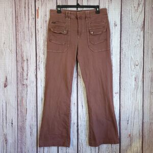 FiveStar General Womens Vintage Y2K  Bootcut Pants 29 Dual Utility Flap Pockets
